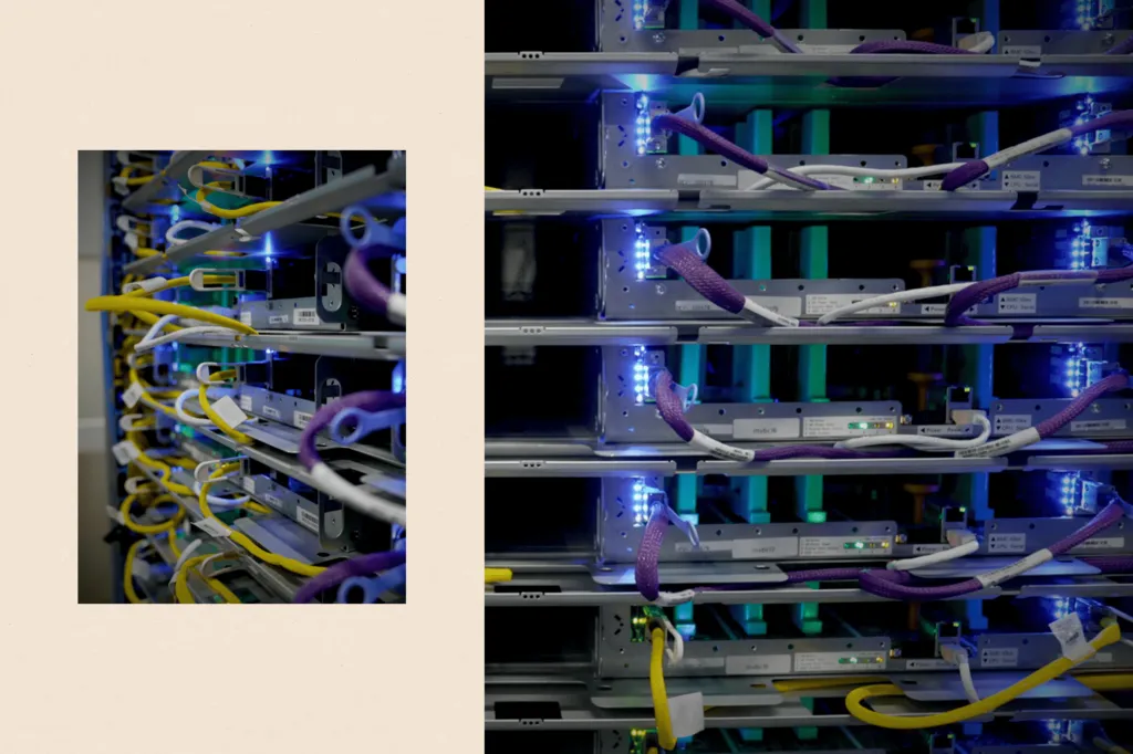 Google's tensor processing unit (TPU) cluster 