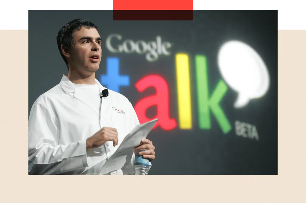 A photo of Larry Page from 2006, co-founder of Google