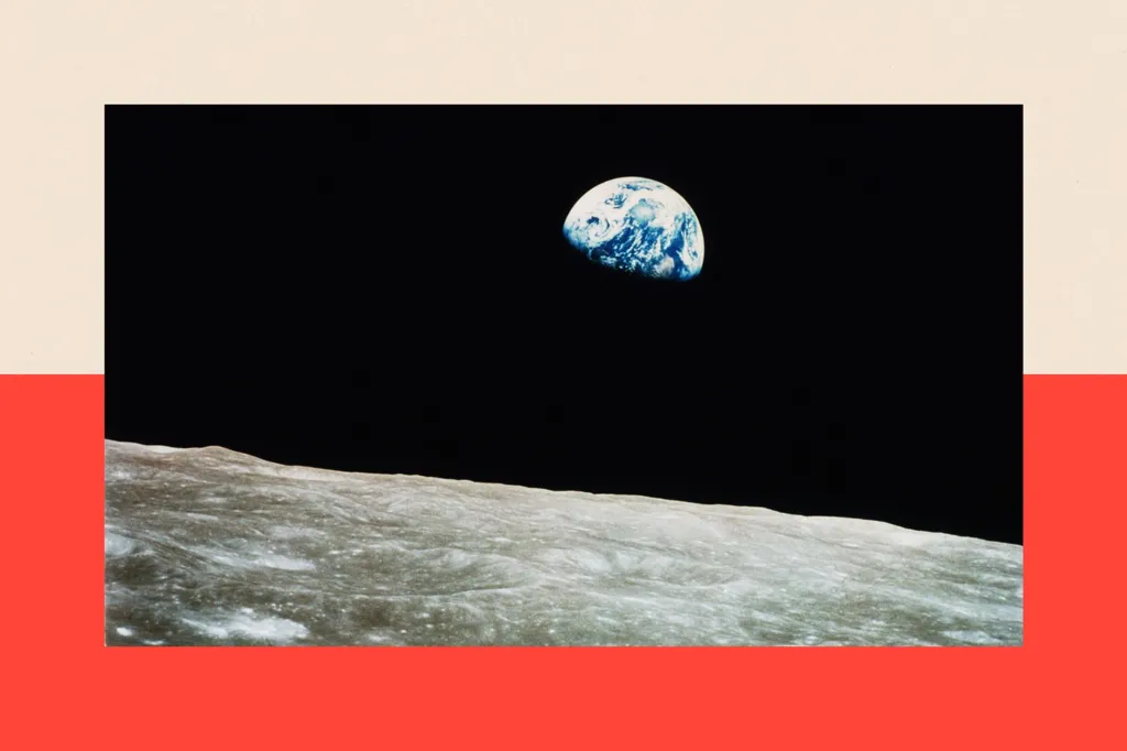 An image of the Earth from space