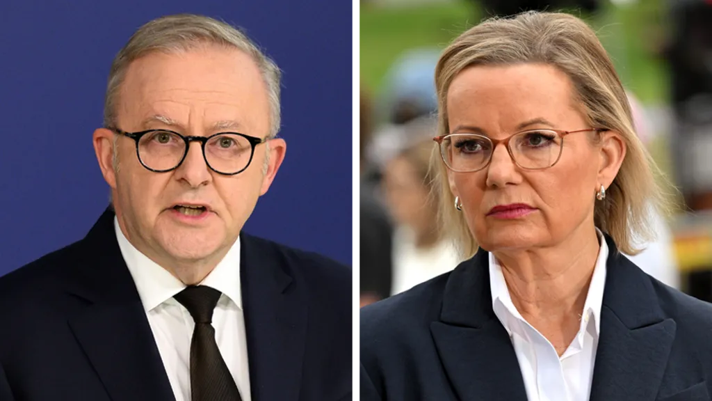 Anthony Albanese and Sussan Ley