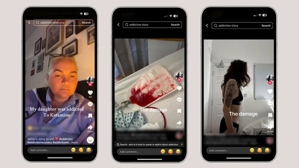 Sarah's TikTok posts about daughter Maisie