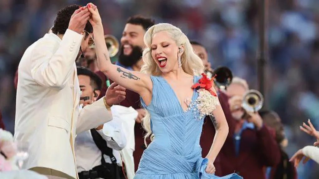 Lady Gaga performed on stage with Bad Bunny 