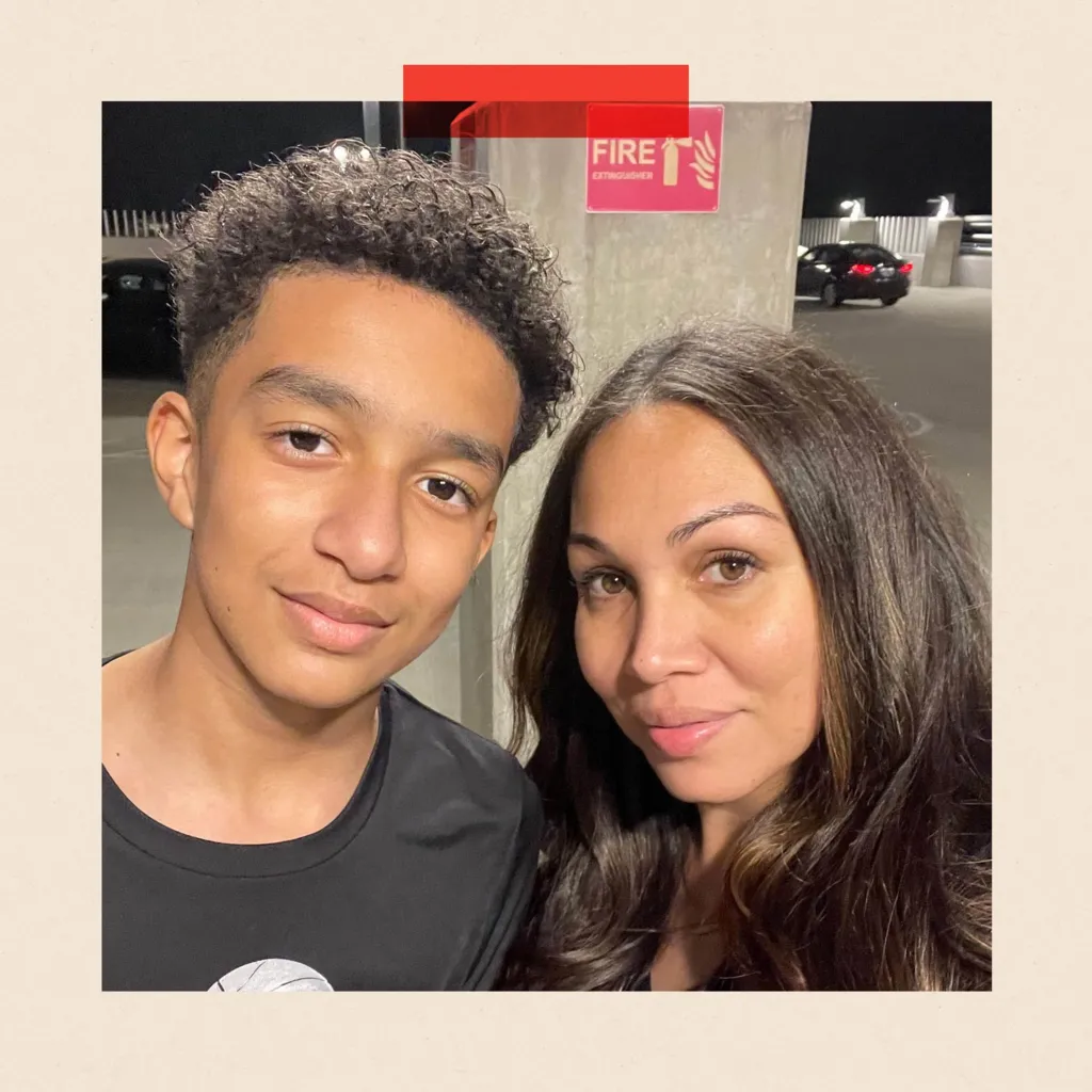 Megan Garcia and her son Sewell Setzer