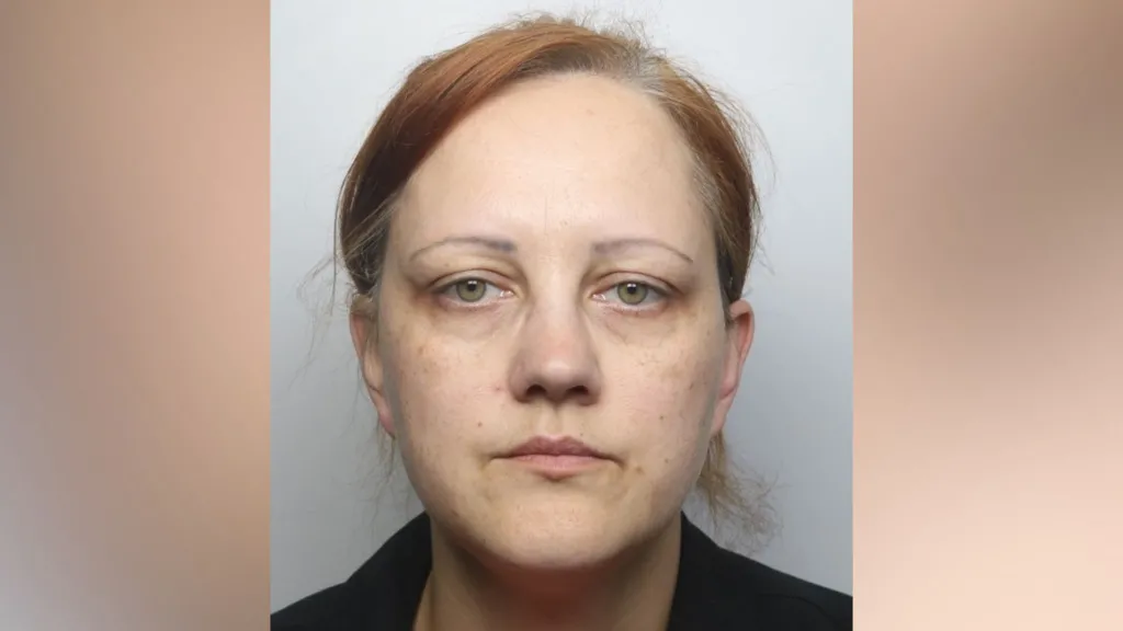 A mugshot of Anna Podedworna