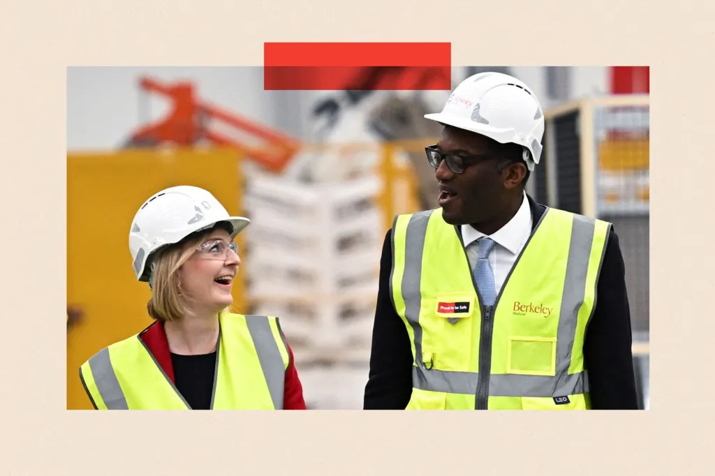 Former Prime Minister Liz Truss and Chancellor of the Exchequer Kwasi Kwarteng
