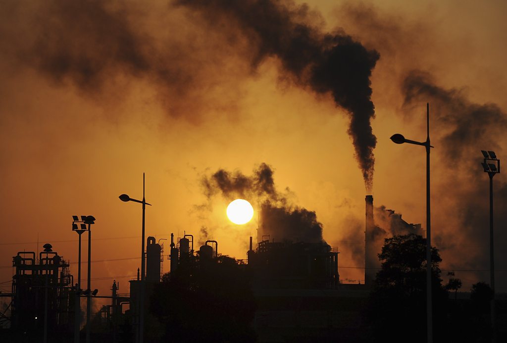 Carbon emissions decline in China